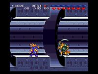 une photo d'Ã©cran de Sparkster sur Nintendo Super Nes